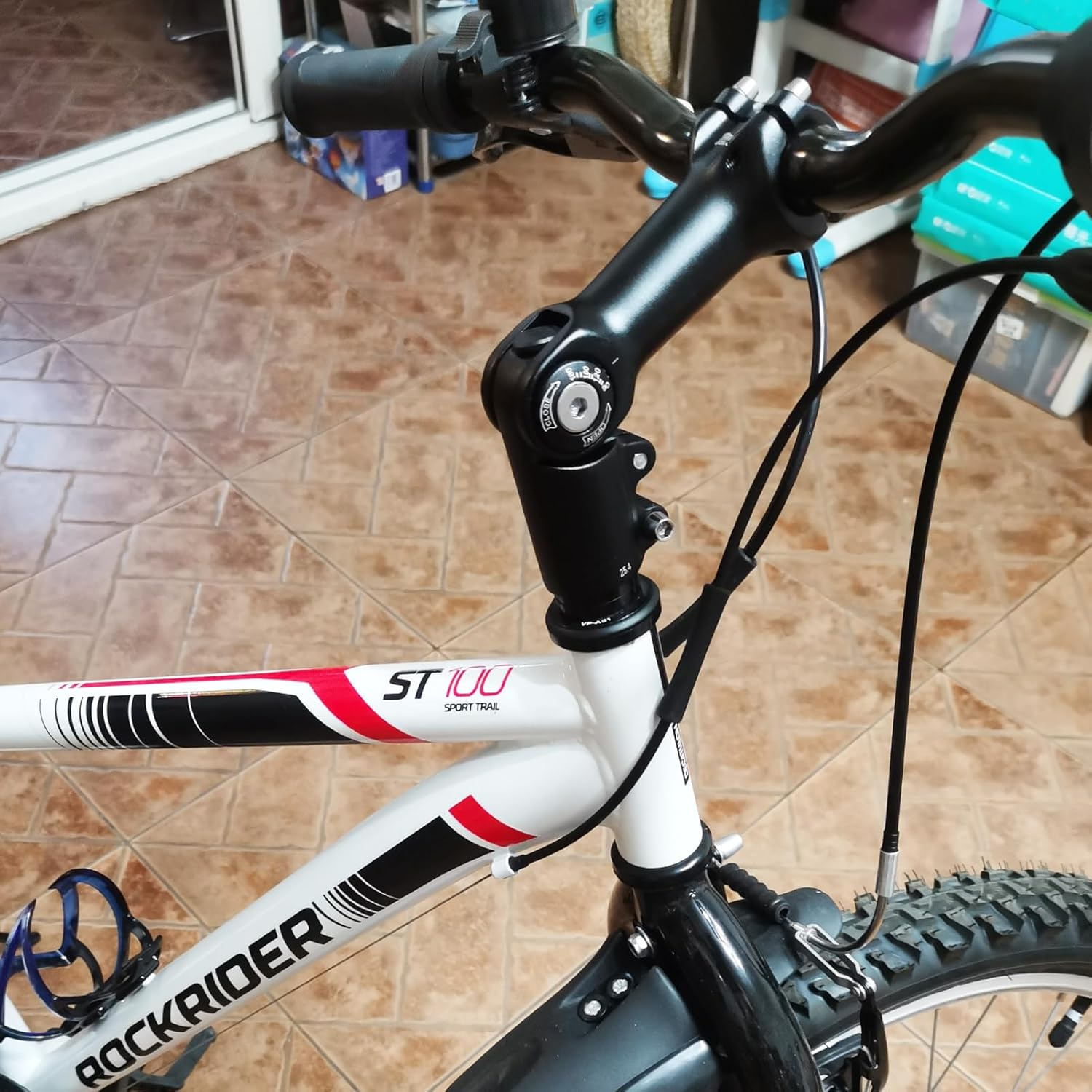 Azarxis Bike Stem Adjustable 0-90 Degree 25.4 31.8Mm Bicycle Handlebar Stem 60 80 93 100Mm for Mountain Bike Road Bike BMX MTB