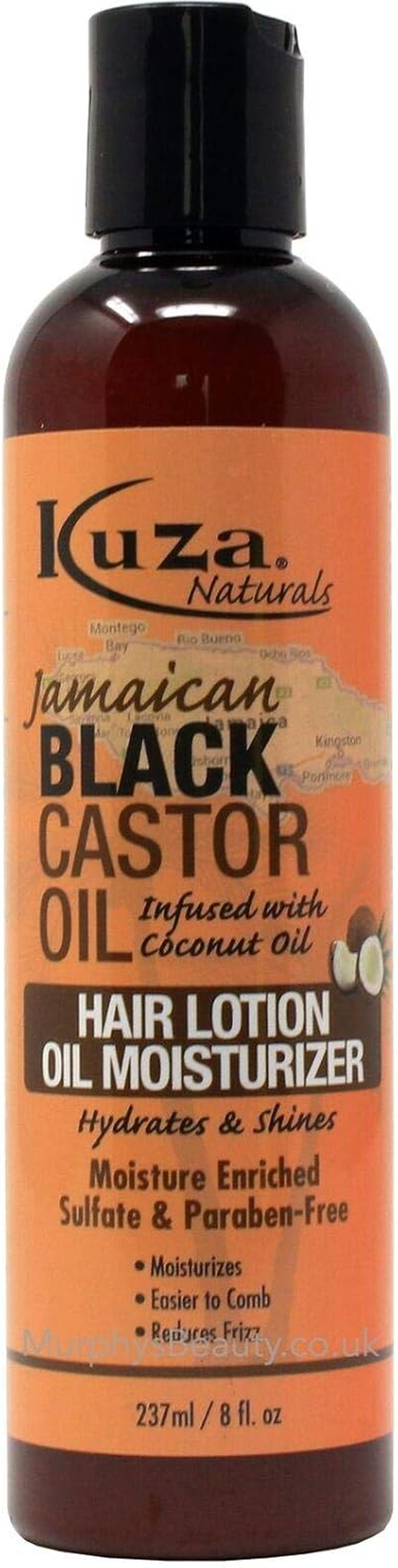 Kuza Jamaican Black Castor Hair Lotion Oil Moisturizer 8Oz
