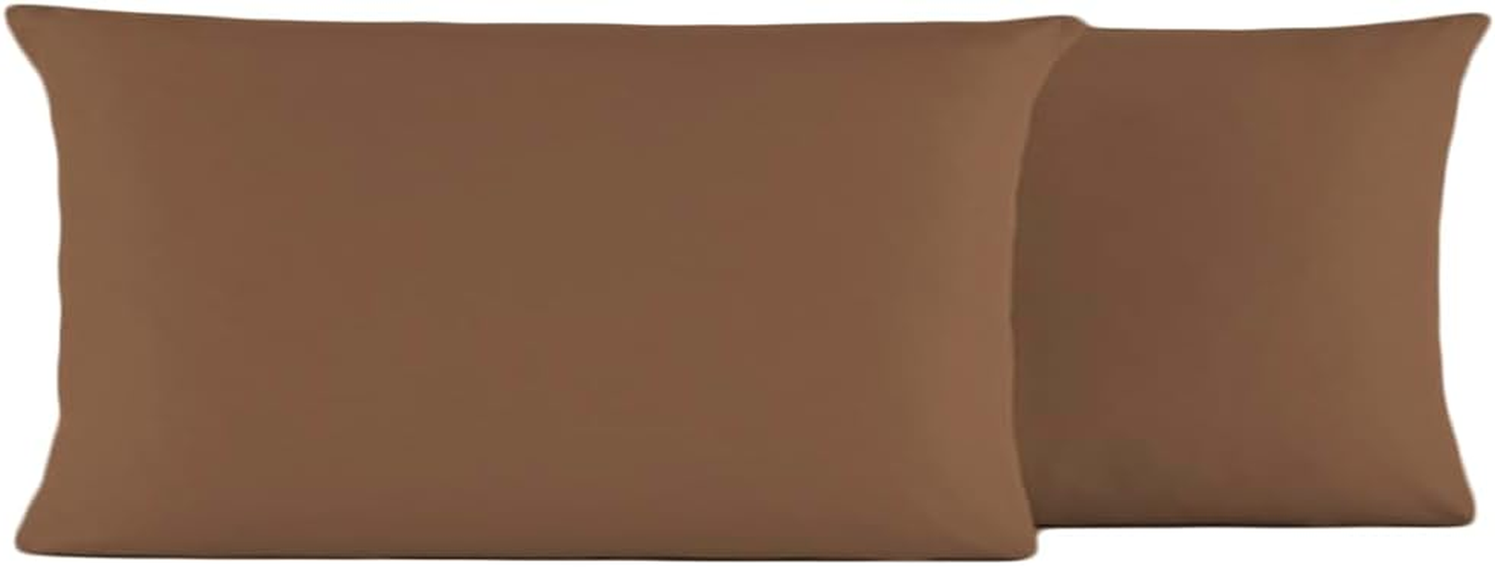 Flat Sheet - Pillowcase, Mattress Cover, Brushed Microfiber, Flat Sheet for Bed (90Cm, 105Cm, 135Cm, 150Cm and 180Cm), Bedding Set (308 Beige, 45 X 90 Cm) image number 5