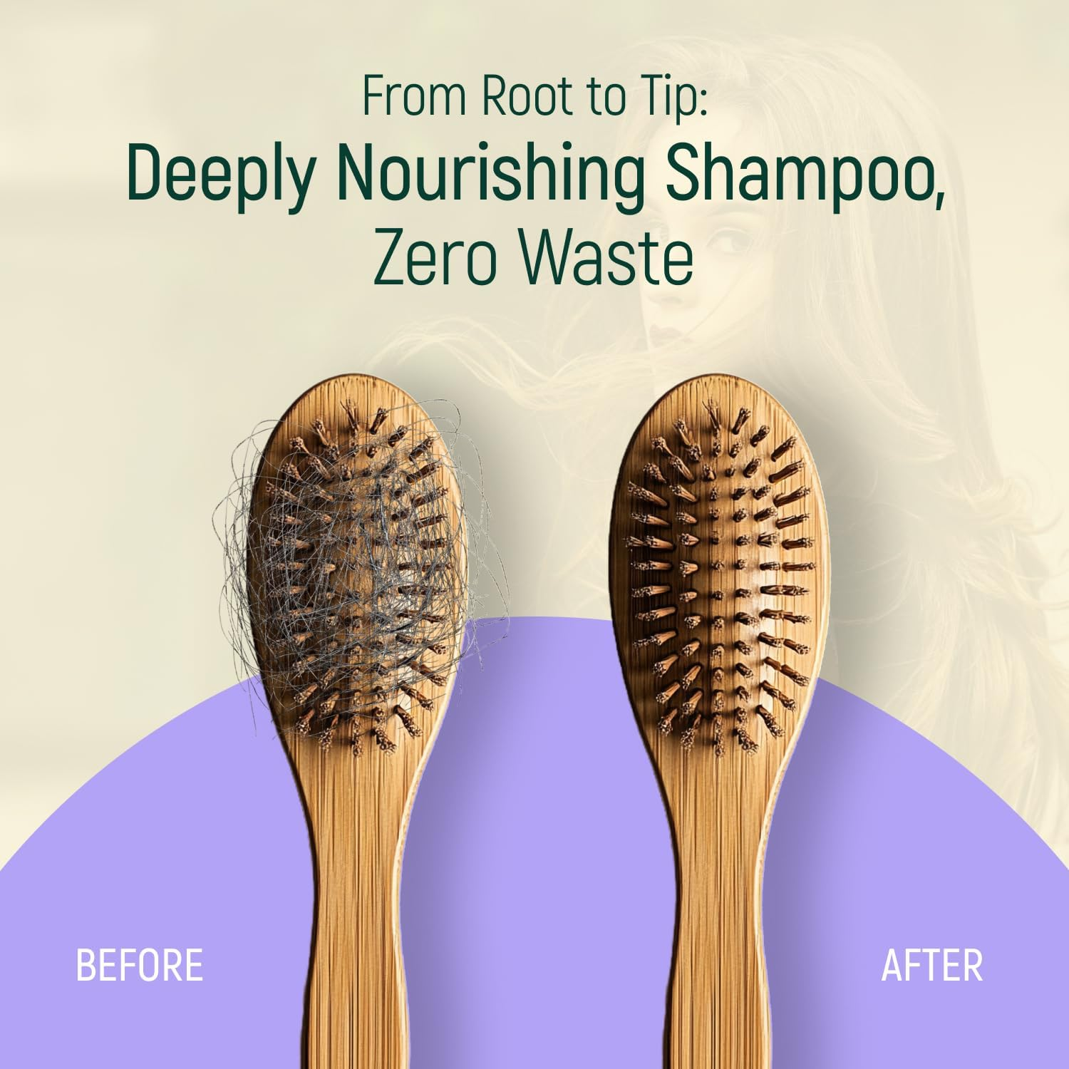 Solid Shampoo Bar and Conditioner Effect Hair Soap &ndash; 4 Pack Natural Shampoo Bars for Hair with Plant Based Essential Oils and Eco Friendly Zero Waste Biodegradable Packaging