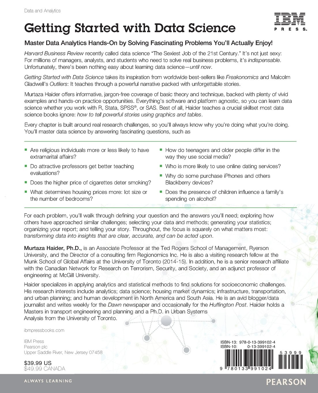 Getting Started with Data Science: Making Sense of Data with Analytics: Making Sense of Data with Analytics (IBM Press) image number 2