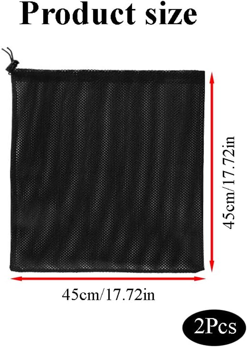 Pump Barrier Bag - Large Capacity Durable Filter Media Bag for Outdoor Pond, Aquarium & Water Garden - Submersible Protective Cage for Biological Filtration (2) image number 4