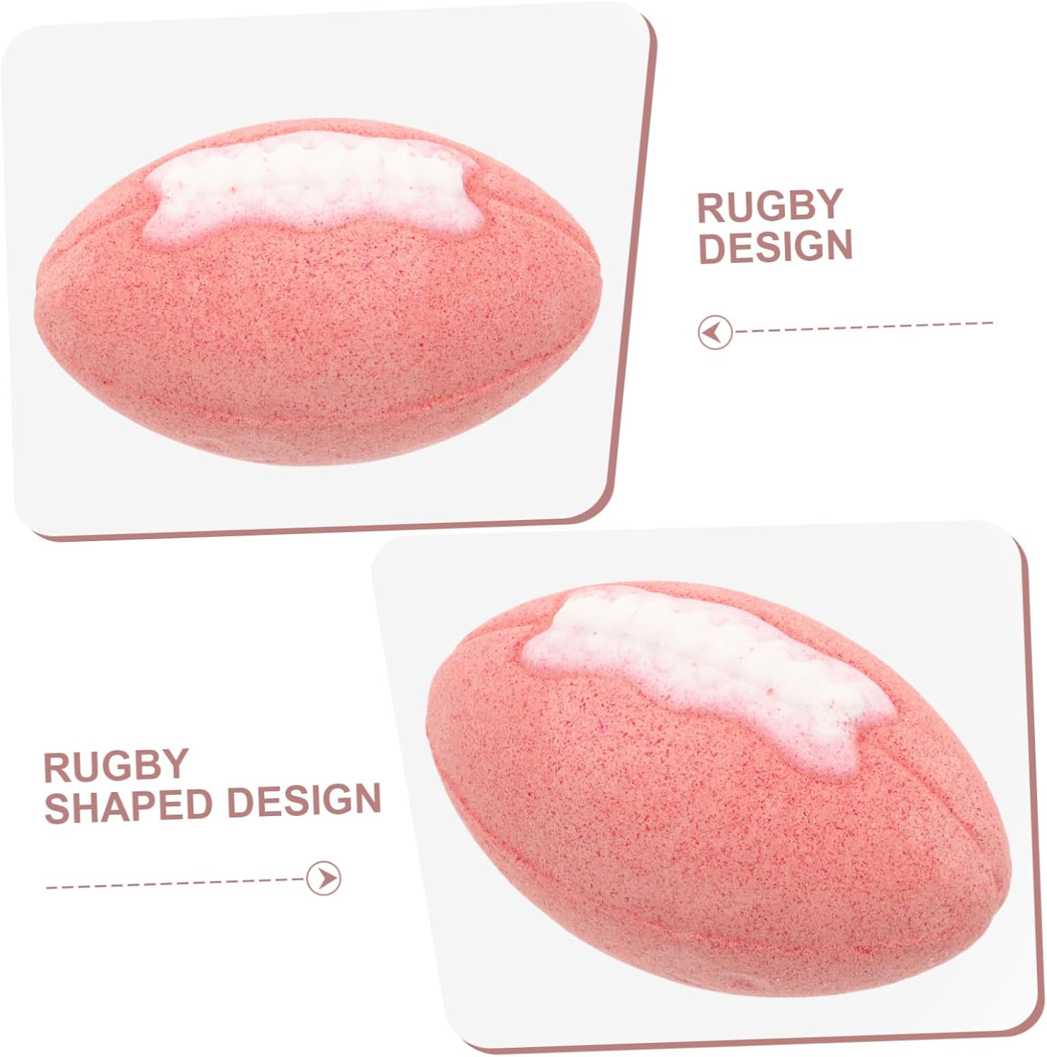 Healvian 3Pcs Essential Oil Bath Salt Balls Portable for Relaxing Bathing Experience image number 3