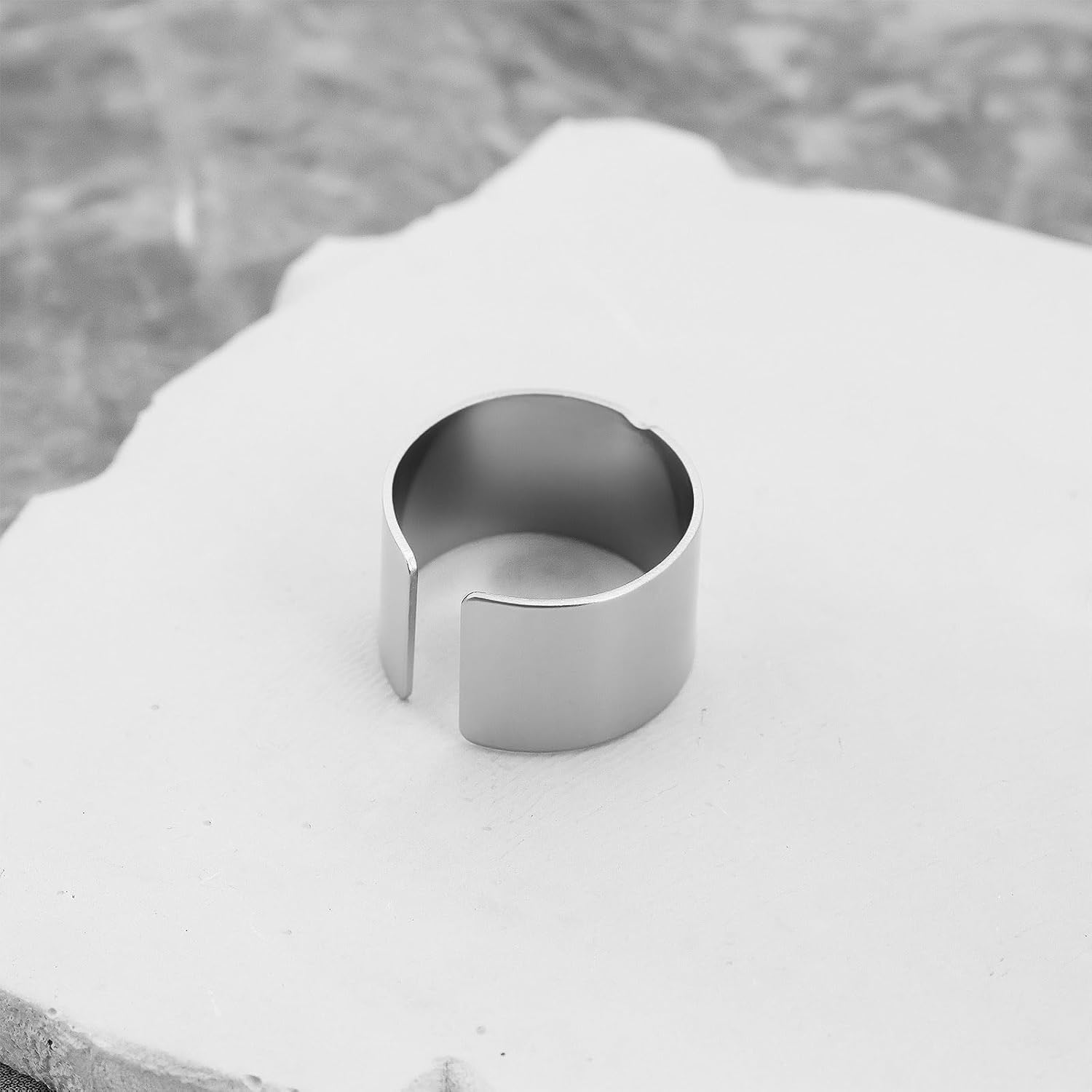 Emagtech 4Pcs Car Battery Terminals Shims Clamps Posts Spacer Shims for In-Car Audio Video Connectors, Silver image number 2