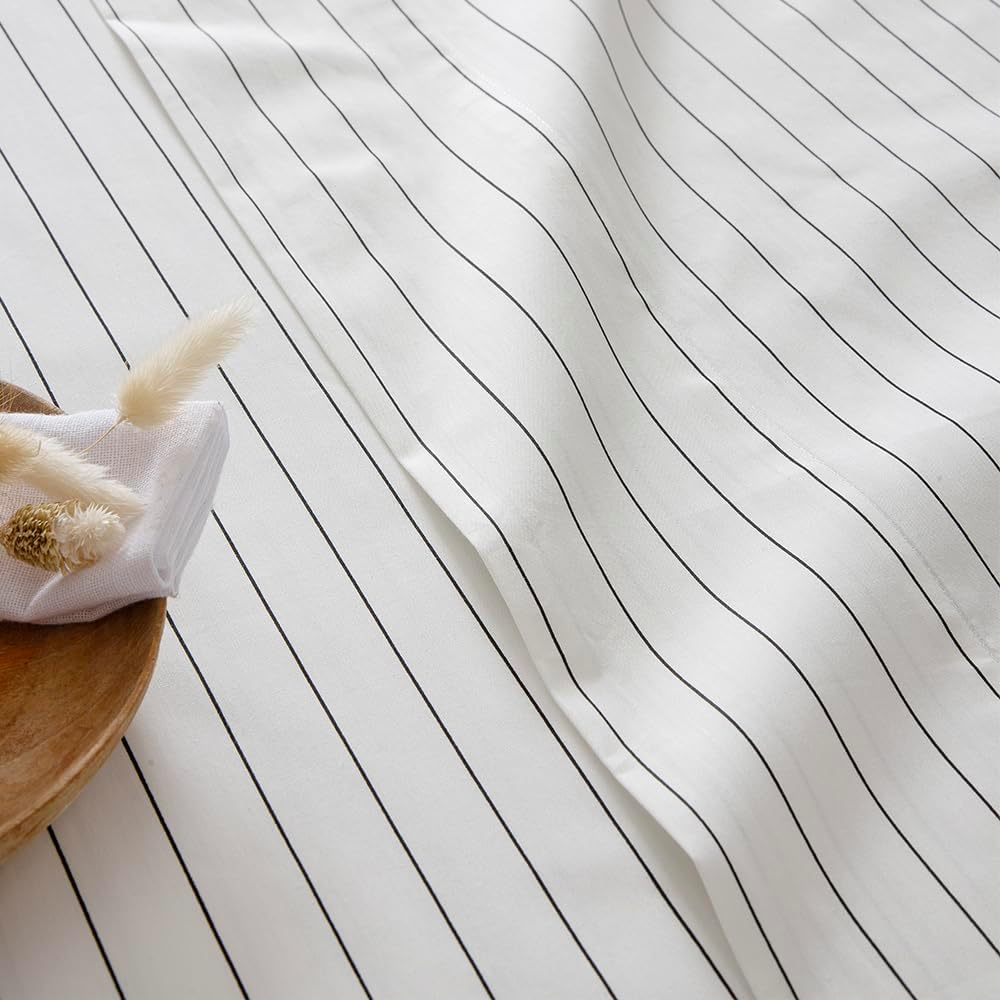 COTTON Artean Tula 200 Thread Count 100% Cotton 200 Thread Count Duvet Cover Set with Flat Sheet + 2 Pillowcases + Fitted Sheet, Light Beige