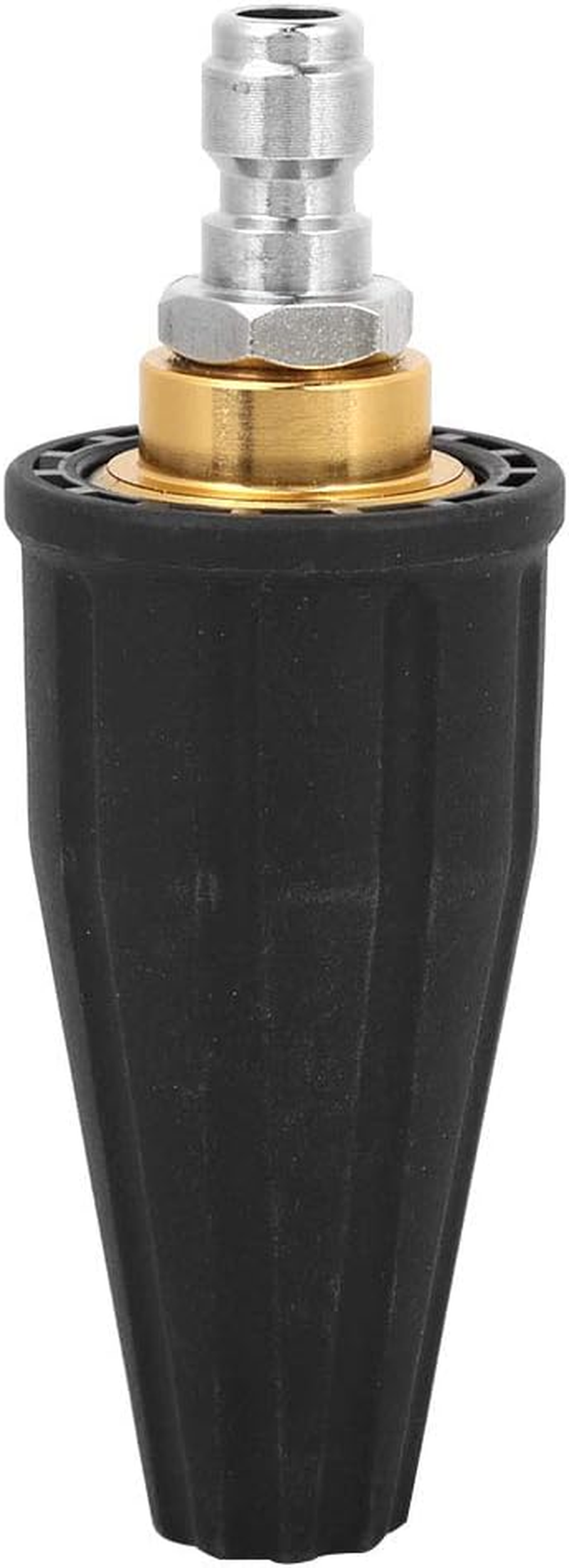 3600 PSI Rotating Pressure Washer Nozzle &ndash; High Flow Turbo Tip for Brick, Concrete, Driveways, Patios, Decks & Outdoor Cleaning image number 1