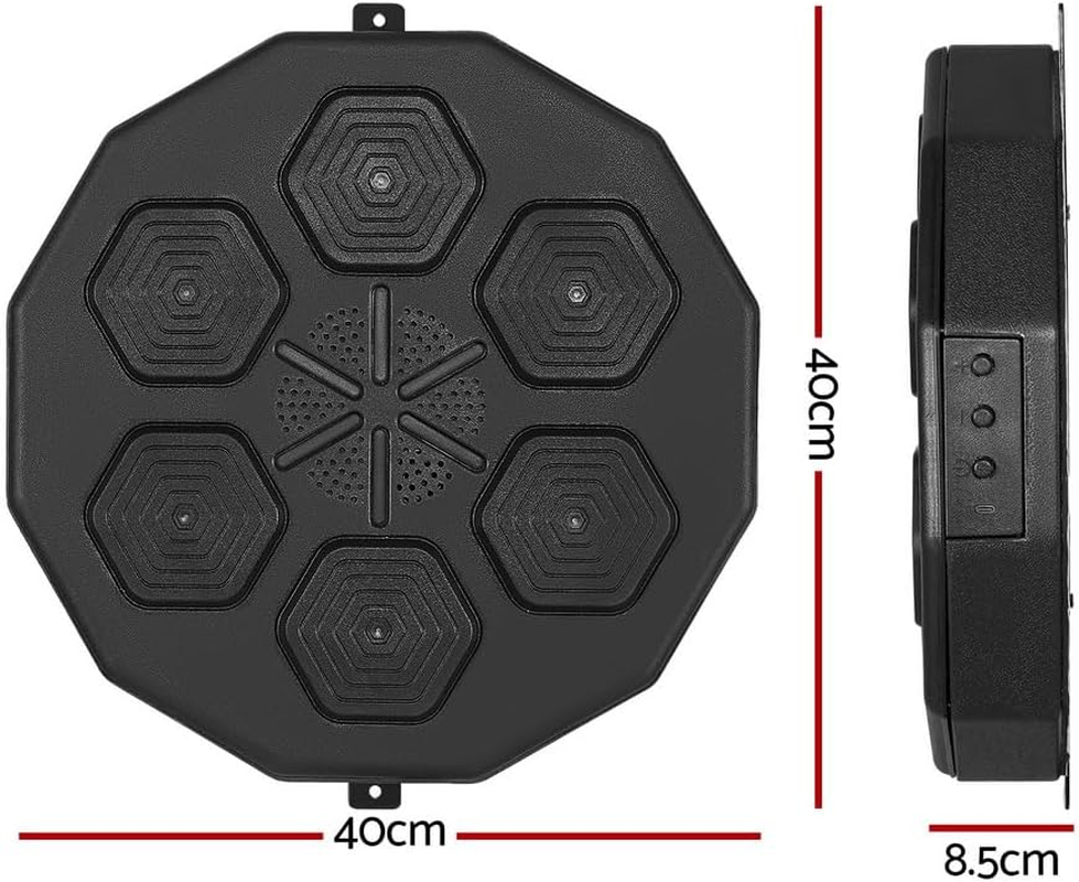 Everfit Music Boxing Machine Bluetooth Target Punching USB Chargeable Home Gym image number 4