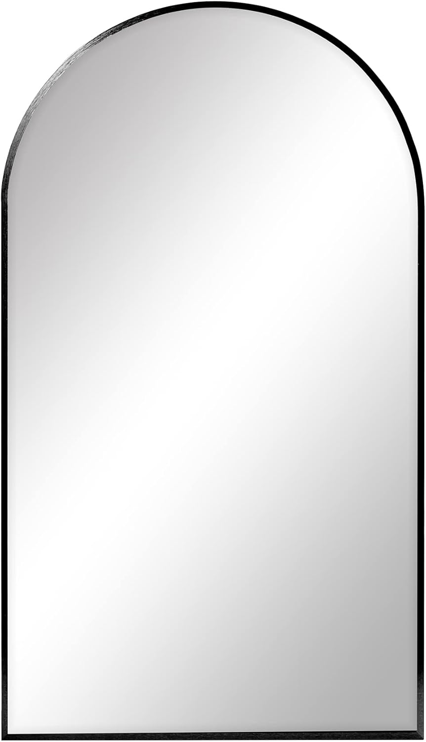 Cooper & Co. 80Cm Naomi Arched Wall Mirror Black image number 6