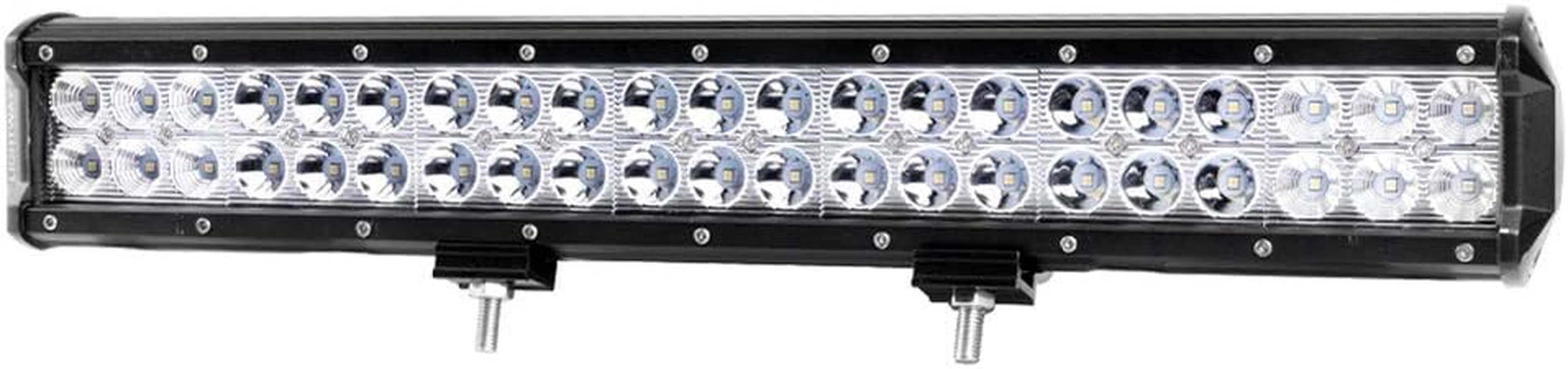 LIGHTFOX 20Inch LED Light Bar Slim Dual Row Flood Spot Combo Beam 4X4 Offroad 3 Years Warranty image number 6