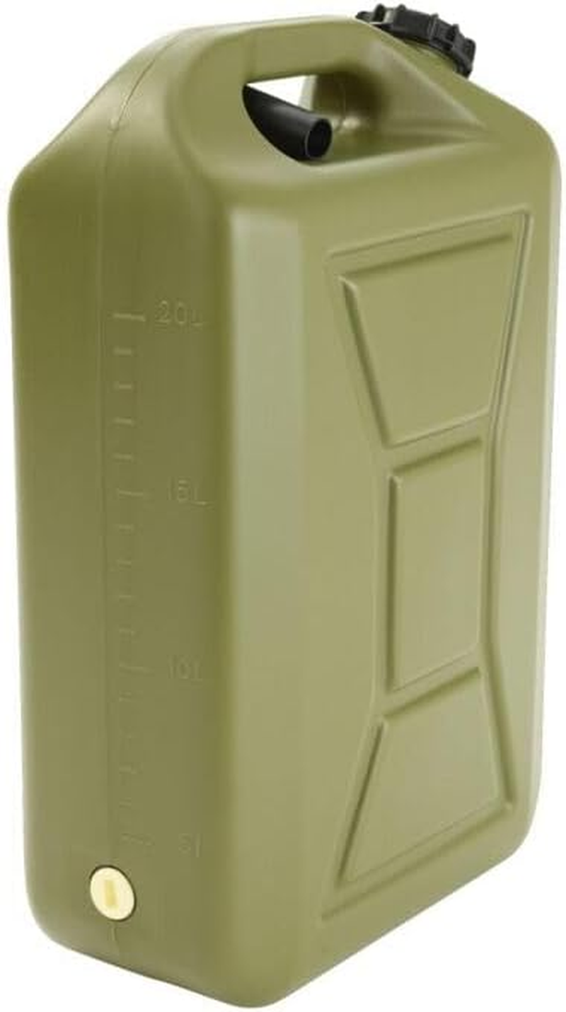 Camping Water Jerry Can 20L &ndash; Leakproof with Adjustable Pourer and Carry Handle | High-Temperature Resistant Outdoor Water Container image number 2