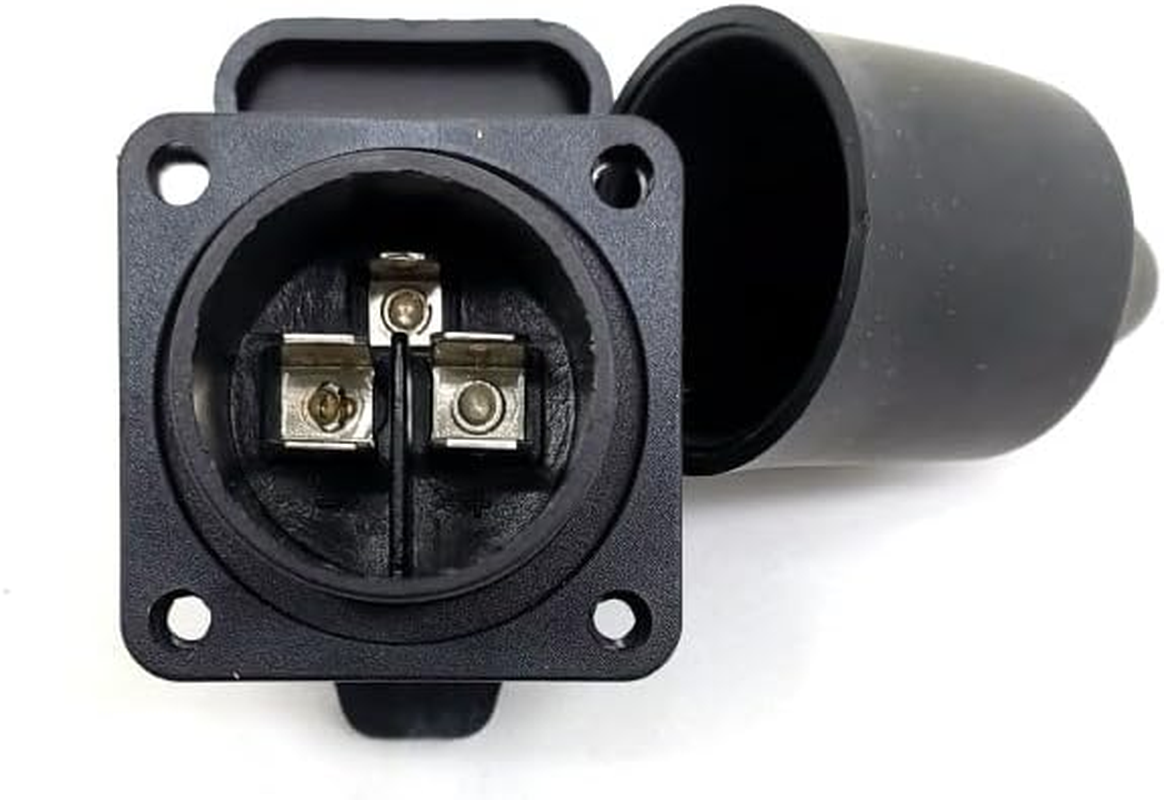 Flat Trailer Socket Plug Set Connector Adaptor Suitable for Trailer Caravan Boat Vehicle (VP130A)