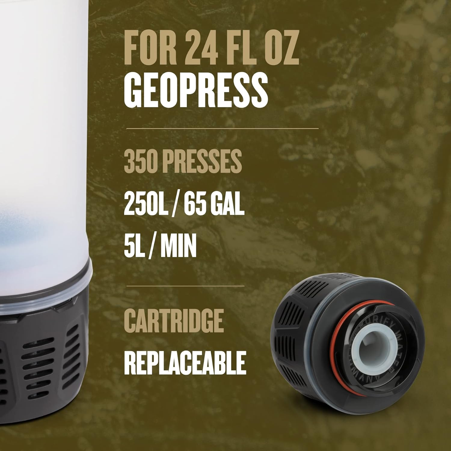 GRAYL Geopress Purifier Replacement Filter image number 2