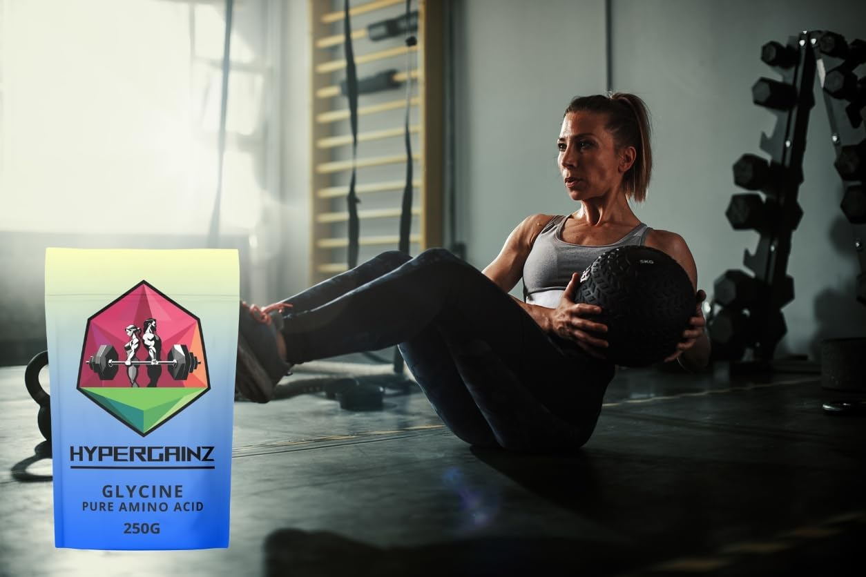 Glycine Powder Pure Amino Acid Powder Sports Supplement L-Glycine 250G image number 4