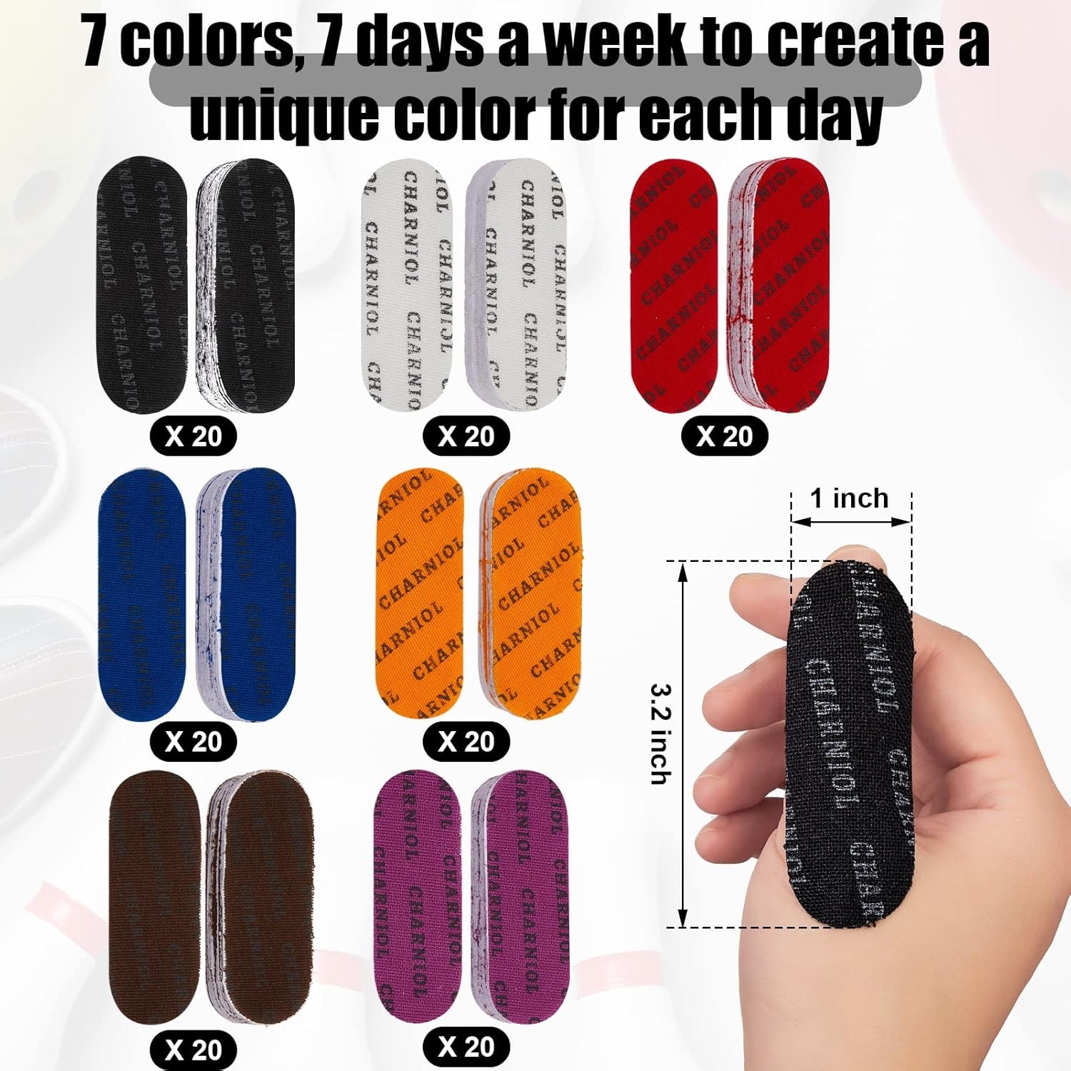 140 Pieces Bowling Tape Bowling Finger Thumb Tape for Ball Hole Thumb Protection Bulk for Sport Supplies image number 2