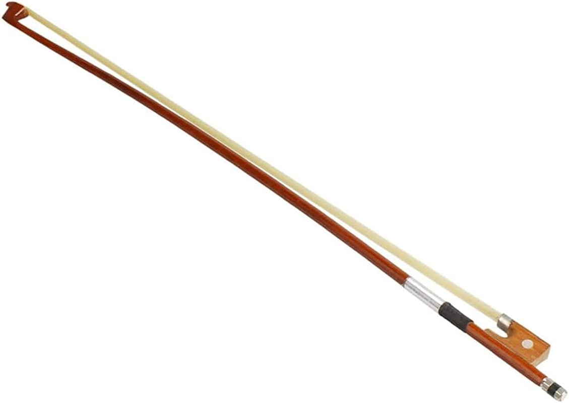 Chic and Professional 1/2 Violin Bow Brown Bow for Violins with Premium,Practical and Sturdy Violin Accessories