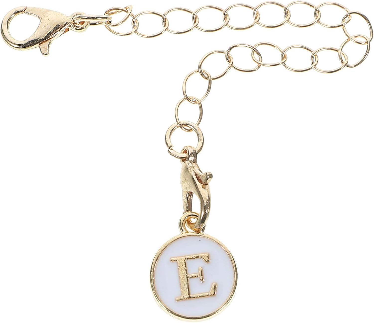 ORFOFE Alloy Letter Keychain with Chain Key Ring Pendant for Car Keys Pocket-Friendly Fashionable Accessory for Women and Teens image number 3