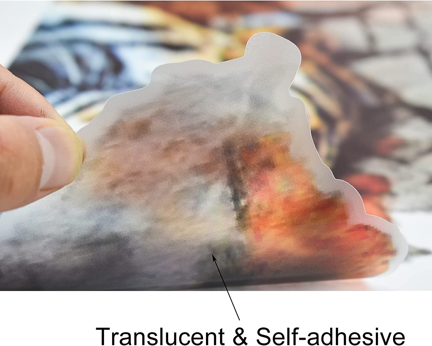 3D Tiger Wall Decal Smashed Wild Animal Wall Sticker 23.62X23.62Inch Removable Self-Adhesive Vinyl Jungle Animal Wall Mural for Nursery Playroom Kids Room Bedroom Wall Decors image number 5