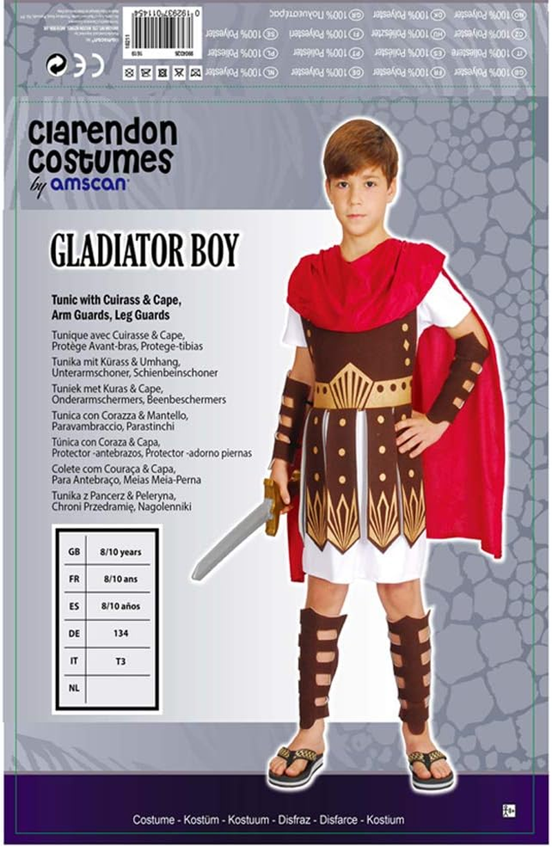 Amscan Roman Gladiator Costume for Children image number 1