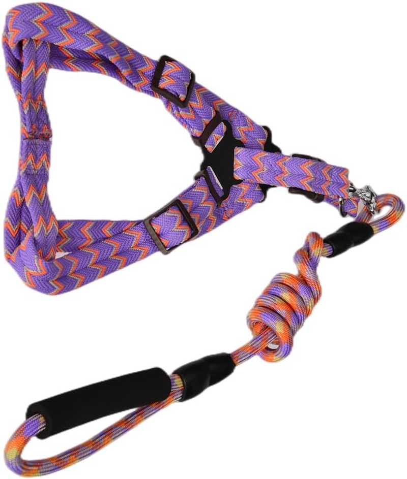 YES4PETS 2 X Medium Pet Dog Cat Puppy Kitten Rabbit Dog Harness Collar Leash Lead 5 Color image number 1