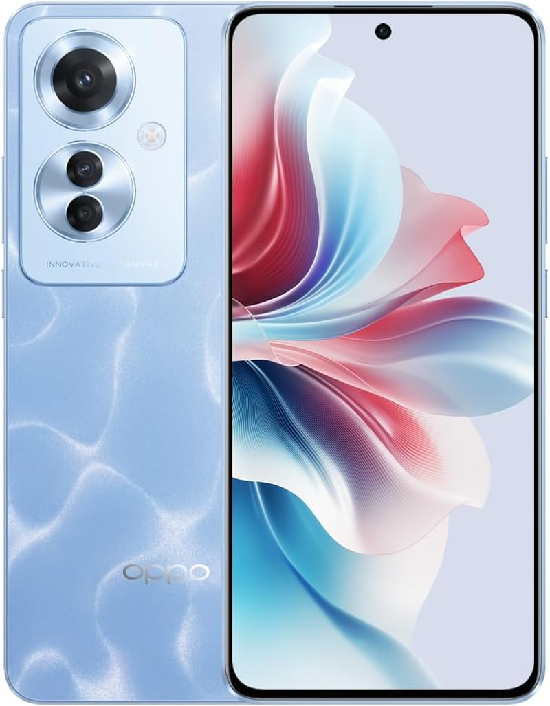 OPPO Reno11 F Dual-Sim 256GB ROM + 8GB RAM (Only GSM | No CDMA) Factory Unlocked 5G Smartphone (Ocean Blue) - International Version image number 4