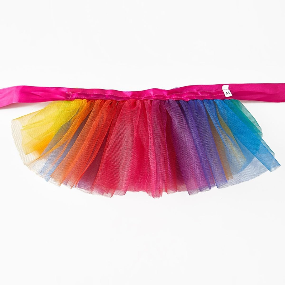 AIMALL Shiny Tulle Pet Tutu, Colorful Dog Holiday Dress, Blue and Color Available, Sizes S to L image number 4