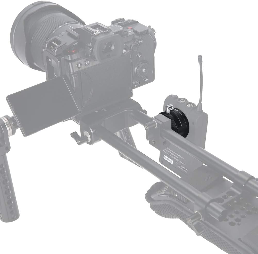 Niceyrig Slider Lock Camera Quick Release Plate Mount Device 1/4"-20 Adapter for Tripod, Stabilizer Gimbal, Wireless Video Transmission QR System Operation image number 6