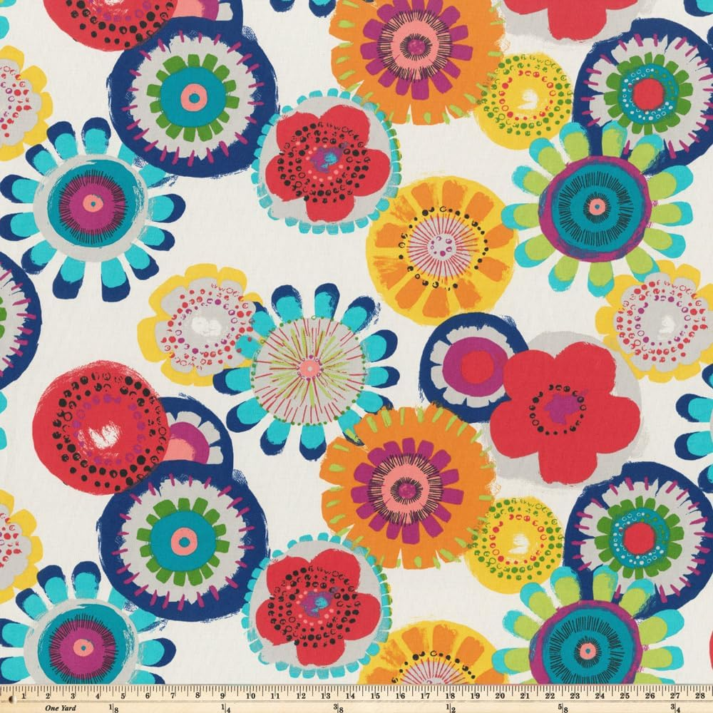 Pillow Perfect Indoor/Outdoor Multicolored Floral Square Chair Cushion image number 1