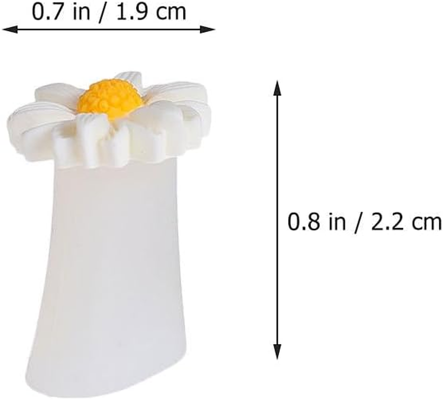 FOMIYES Silicone Toe Splitter - 8Pcs Soft Gel Toe Separators for Pedicure and Nail Art Reusable and Washable Cute Design for Comfortable Toenail Trimming