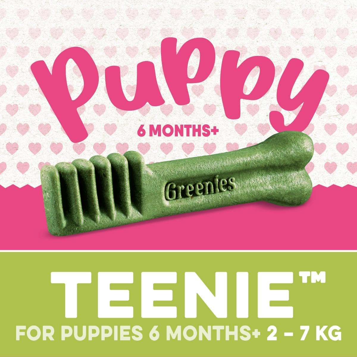 Greenies Puppy Dental Dog Treats Original Teenie 340G Bag image number 1