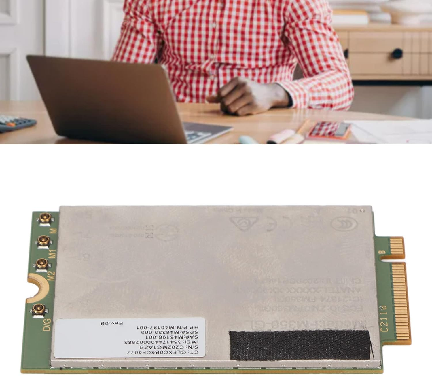 FM350 GL Network Card, 5G LTE Wireless Network Card M.2 Network Card Module for Laptop, Desktop and Tablet, Etc image number 5