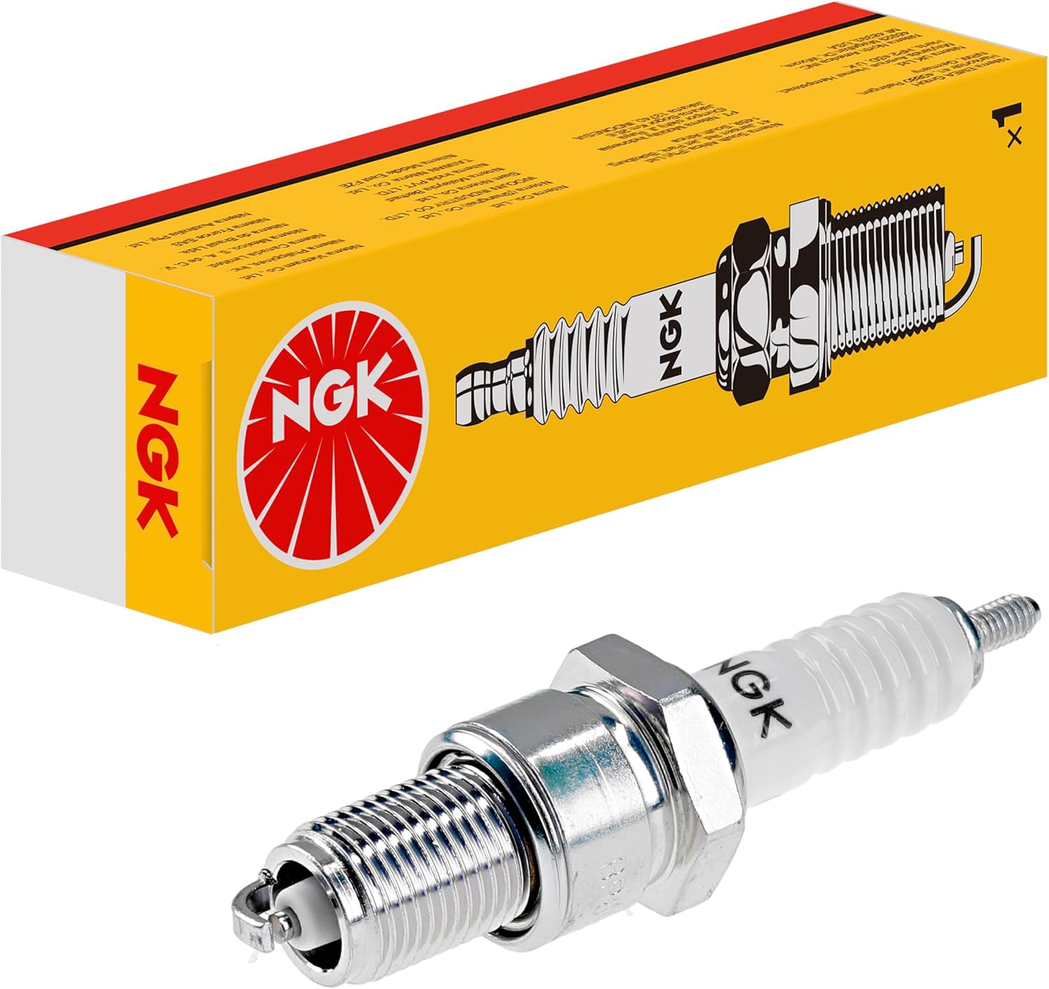 NGK BP7ES Standard Spark Plug, Hex Size 20.8 Mm, Thread Length 19 Mm image number 1
