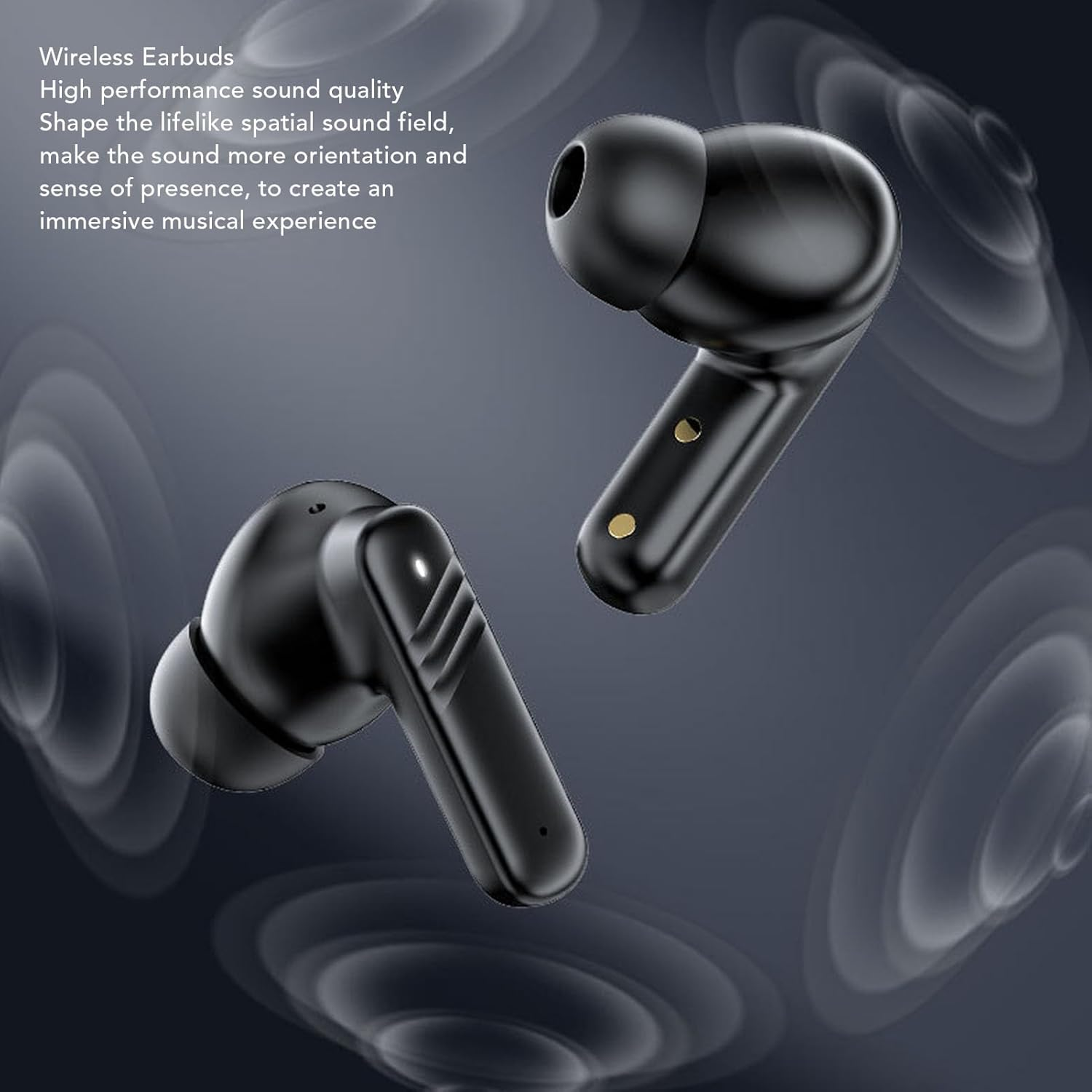 Annadue Intelligent Bluetooth Headset with Touch Screen, Wireless Bluetooth Headphones with Colour Touchscreen and Charging Case, ANC ENC Noise Cancelling, Photography, Bluetooth Earphones image number 4