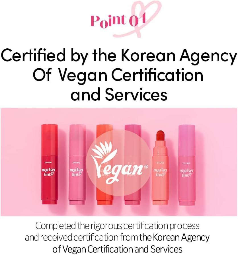 ETUDE Dear Darling Marker Tint #4 Mlik Strawberry (5G) | Hydrating & Long Lasting Lip Stain | High Pigmented Lip Maker with Easy Drawing Tip | Korean Lip Tint, Korean Makeup, Kbeauty image number 1