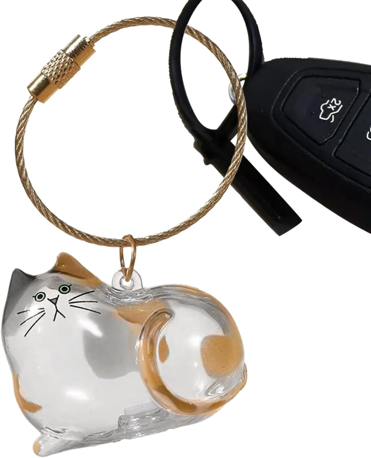 Transparent Cat Hair Storage Box, Cat Hair Storage Bottle, Pet Memorial Keepsake, with Meaningful Sympathy, Clear and Compact Design, 4.5Cm, for Friends & Family