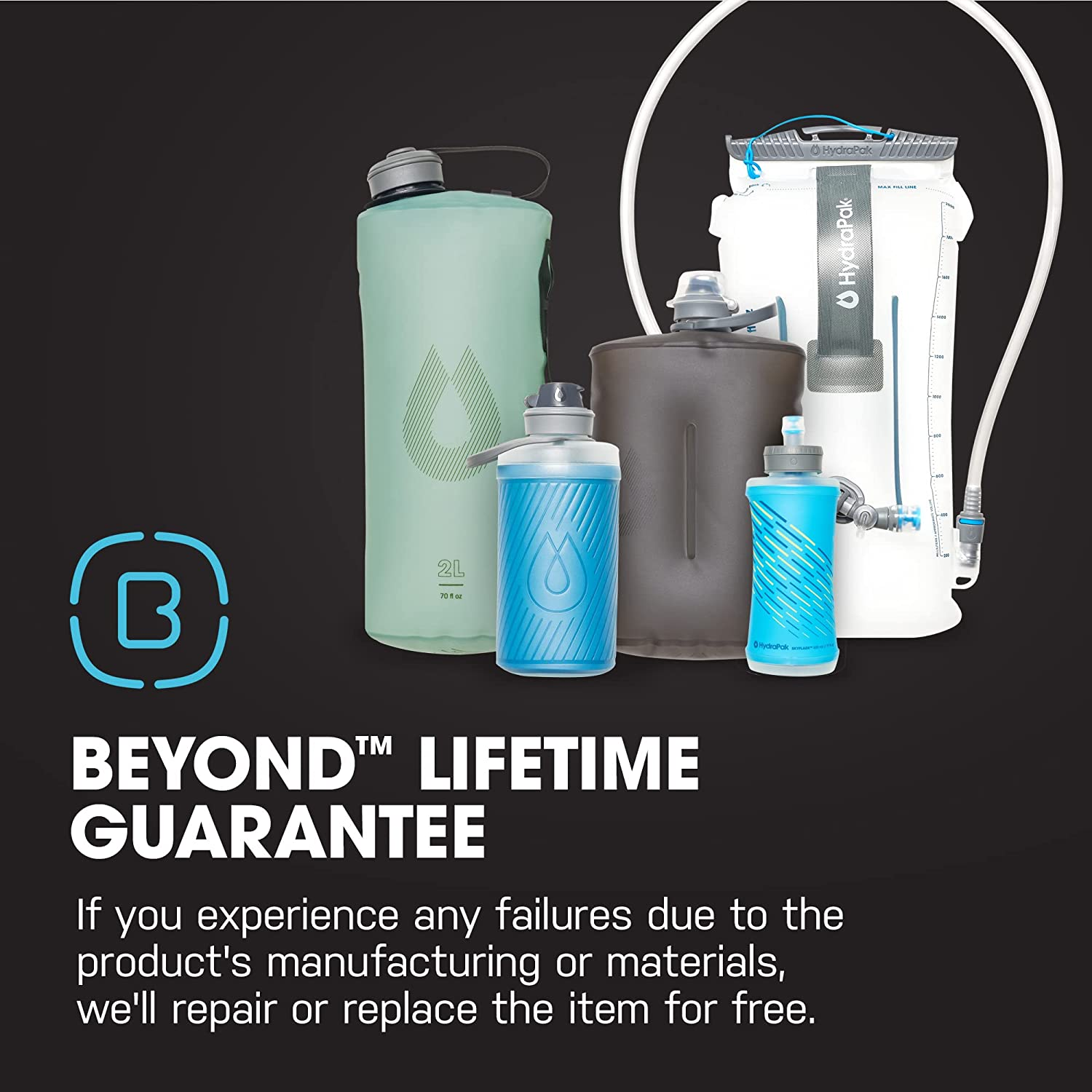 Hydrapak BR03E Recon 500ML Evergreen/Lime 500Ml image number 4