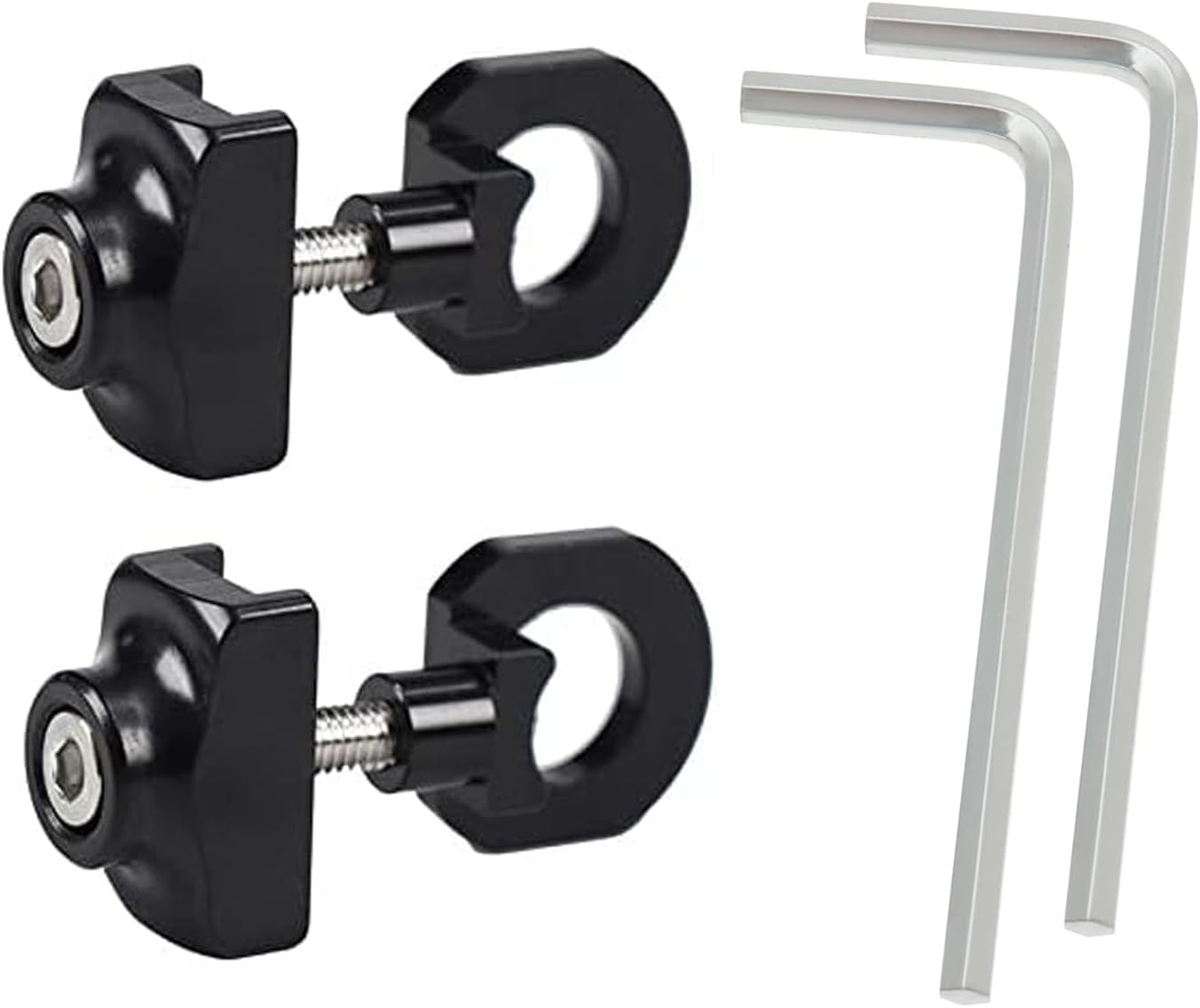 2 Sets Bicycle Chain Tensioner with Tools Bicycle Chain Adjuster for BMX Single Speed Bikes Gear Bicycles 10Mm Bicycle Rear Axle Bicycle Accessories Single Speed Bicycle Chain Tensioner image number 6