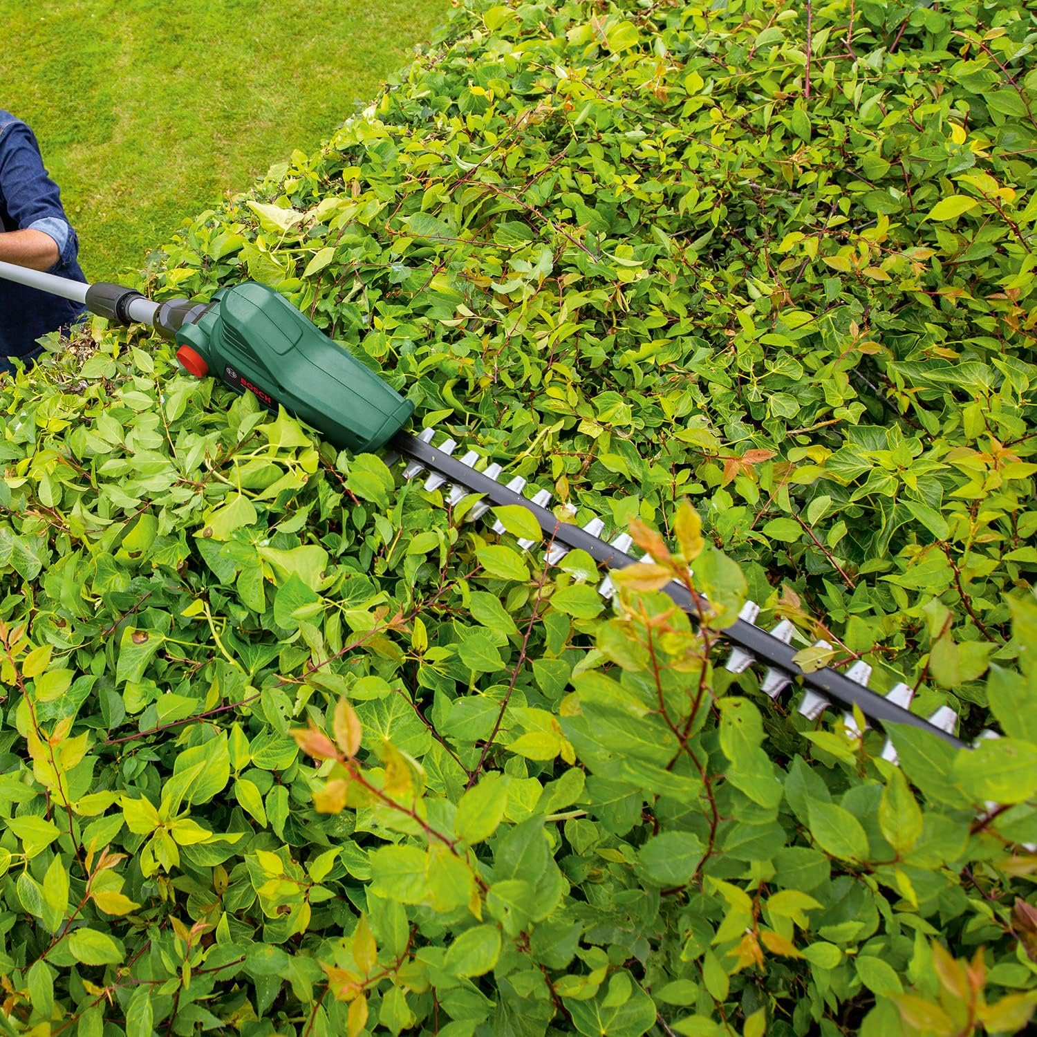 Bosch Home & Garden Bosch Cordless Telescopic Hedge Cutter Universalhedgepole 18 (1 X 4.0Ah Battery and Fast Charger Included, 18 V System) image number 4