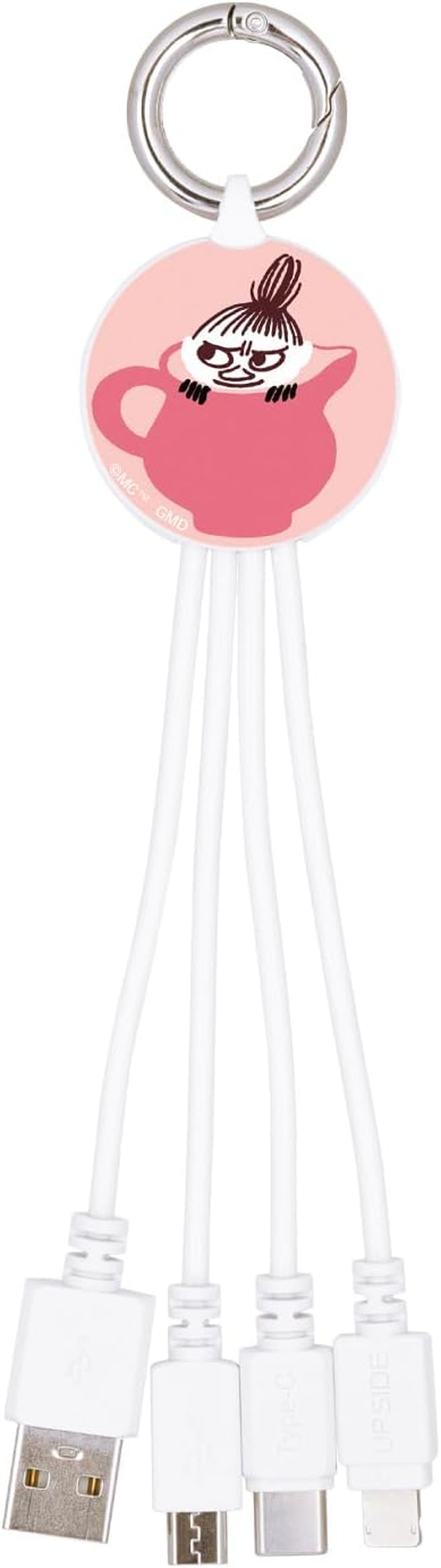 Gourmandies Moomin Multi Charging Cable, Snuffkin MMN-218C