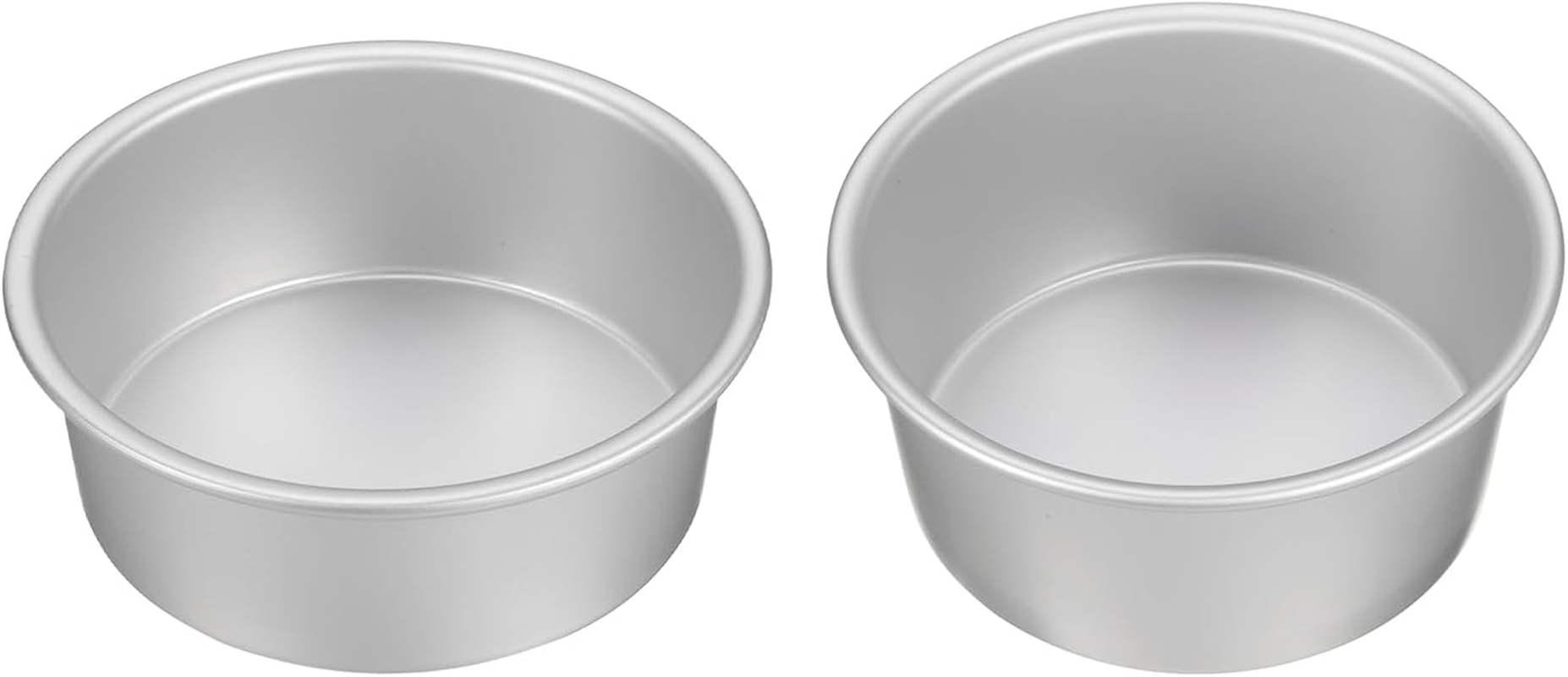 HARFINGTON round Cake Pan 4"/5" Nonstick Baking Cake Pans Cheesecake Pan Anodized Aluminum for Wedding Birthdays Party Event image number 6