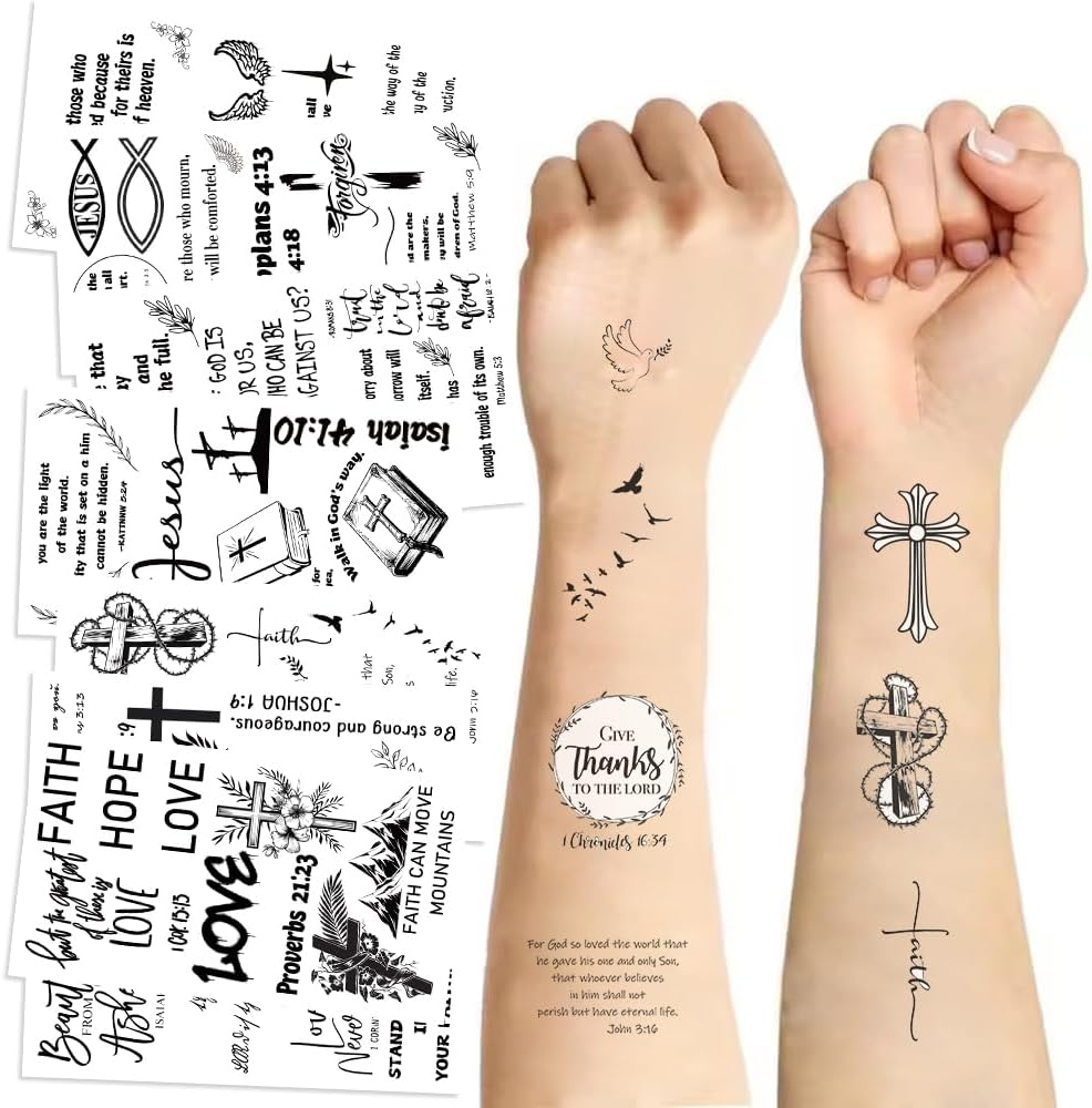 10 Sheet Waterproof Temporary Tattoos for Kids Party Supplies, Temp Tattoo Stickers for Kids Girls Boys Birthday Party Favors Activities (Dinosaur)