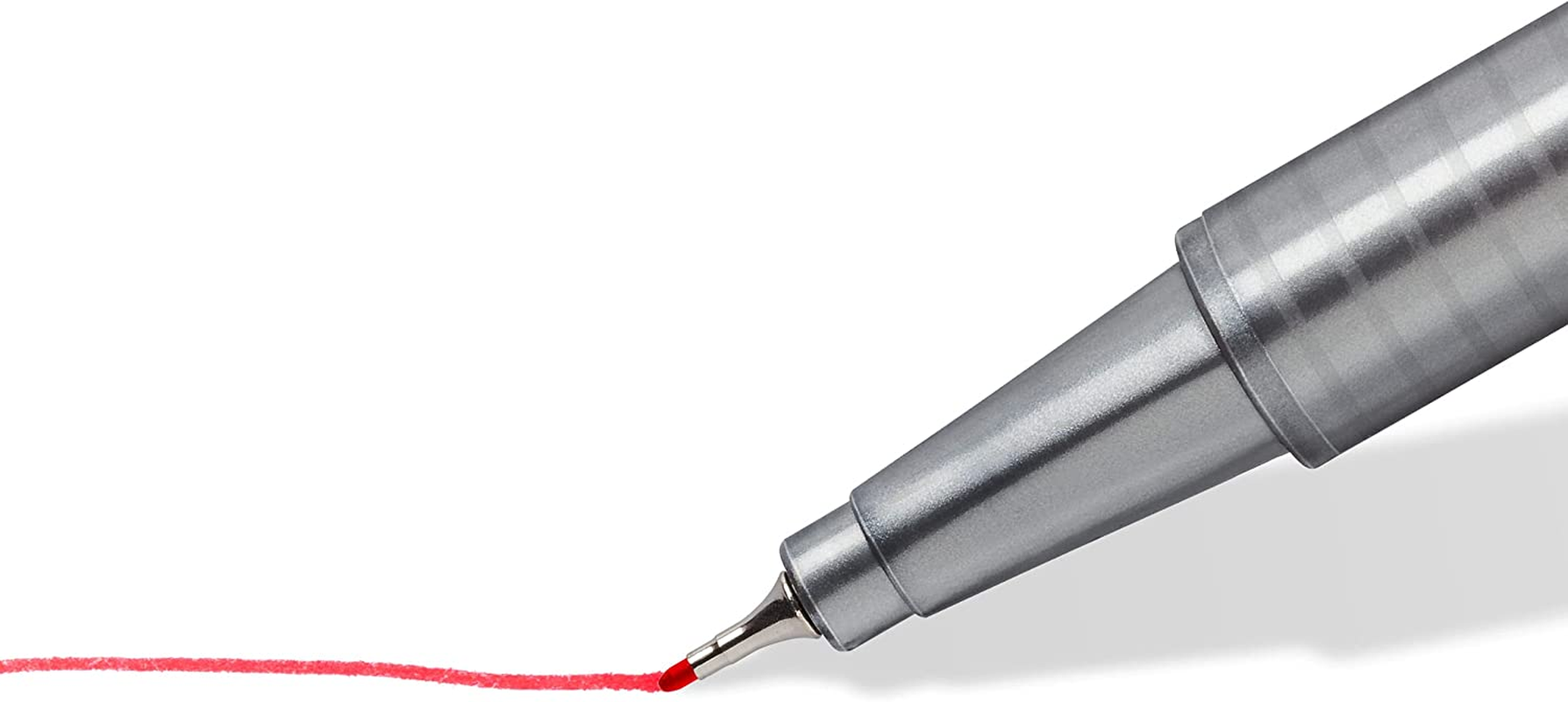 STAEDTLER Triplus Fineliner Pens, .3Mm, Metal Clad Tip, 20-Pack, Assorted (334SB20BK) image number 1