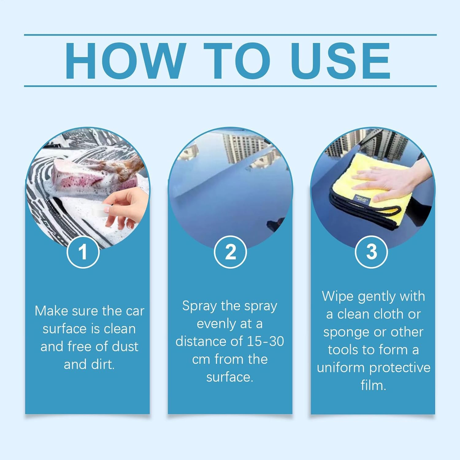 Gupcaqosjw Car Coating Agent,Automotive Scratch Agent 120Ml | High-Gloss Car Coating Spray for Glass, Rims, Window, Detailing, Motorcycle, Marine, Outdoors, Beginners