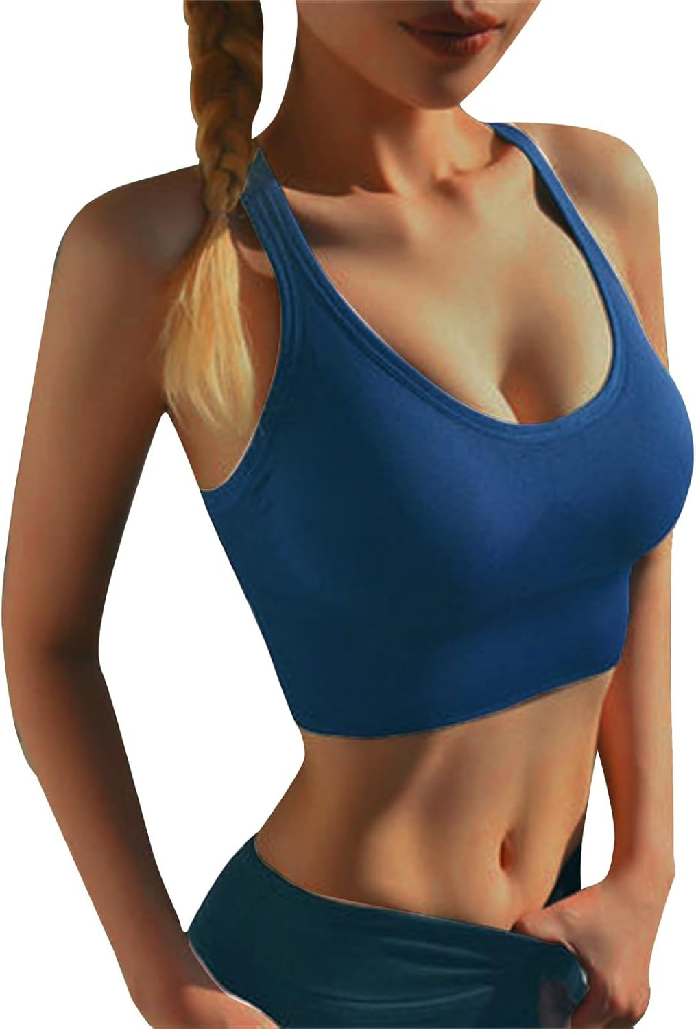 Female Gym Top Women Sports Bra up Fitness Bra Hollow Breathable Running Bra Yoga Athletic Sportswear Tops Tube Top plus Size Women Shape Wear