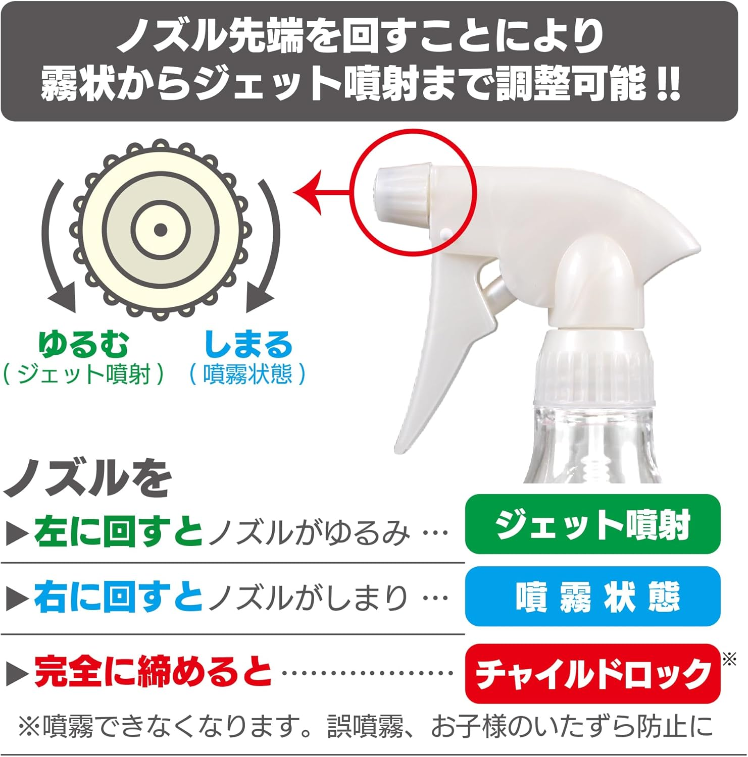 Maruhachisangyou #30 Spray Bottle, Pendulum Hose Type, 10.1 Fl Oz (300 Ml), Ivory, Made in Japan image number 6