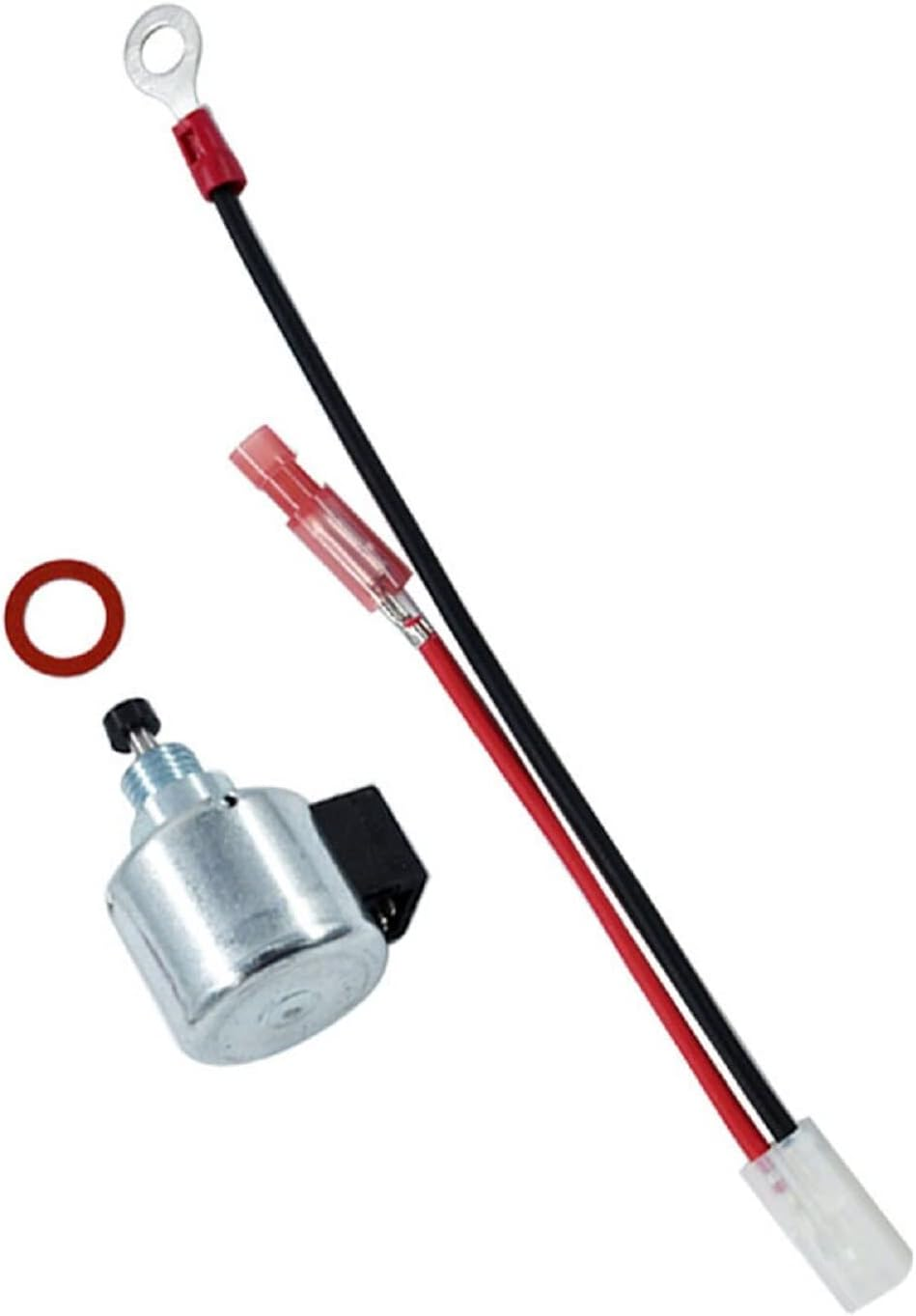 AM128242 Carburetor Fuel Shut off on Solenoid Replacement for 12-757-33 S 12-435-02-S 12-757-09-S CV12.5 CV13 CV14 CV15 CV16 STX38 LX255 AM128816 image number 3