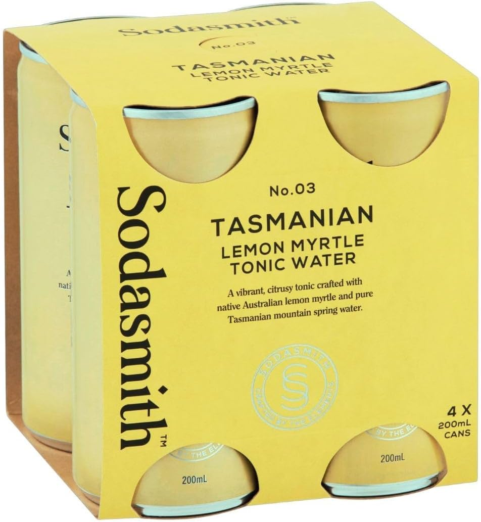 Sodasmith No 03 Lemon Myrtle Tonic Water 200Ml (Case of 24) image number 3