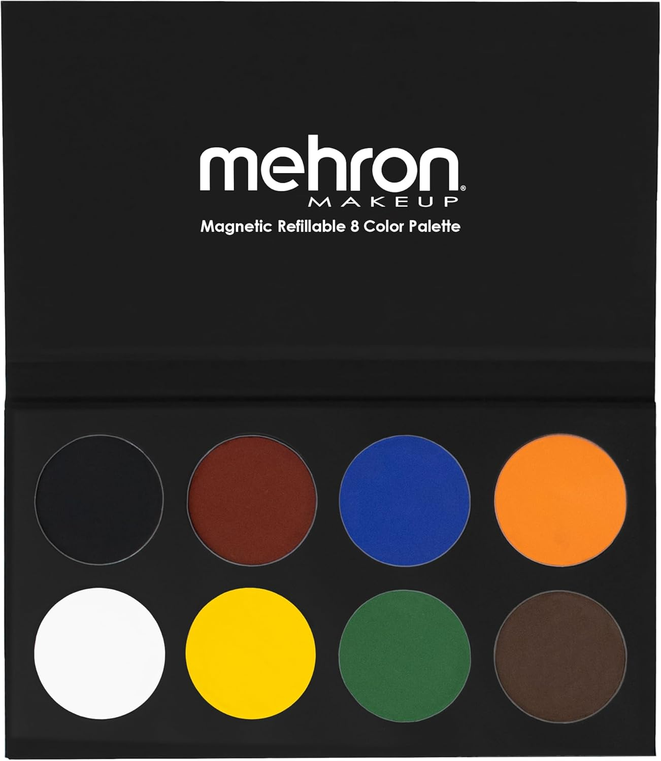 Mehron Makeup Paradise AQ Face & Body Paint 8 Color Palette (Basic)