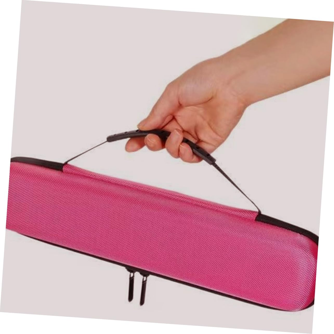 DONFAMDS Heat Resistant Hair Tool Travel Case for Curling Iron and Straightener Portable Organizer Bag for Hair Accessories Lightweight Pouch for Home and Travel Use image number 2