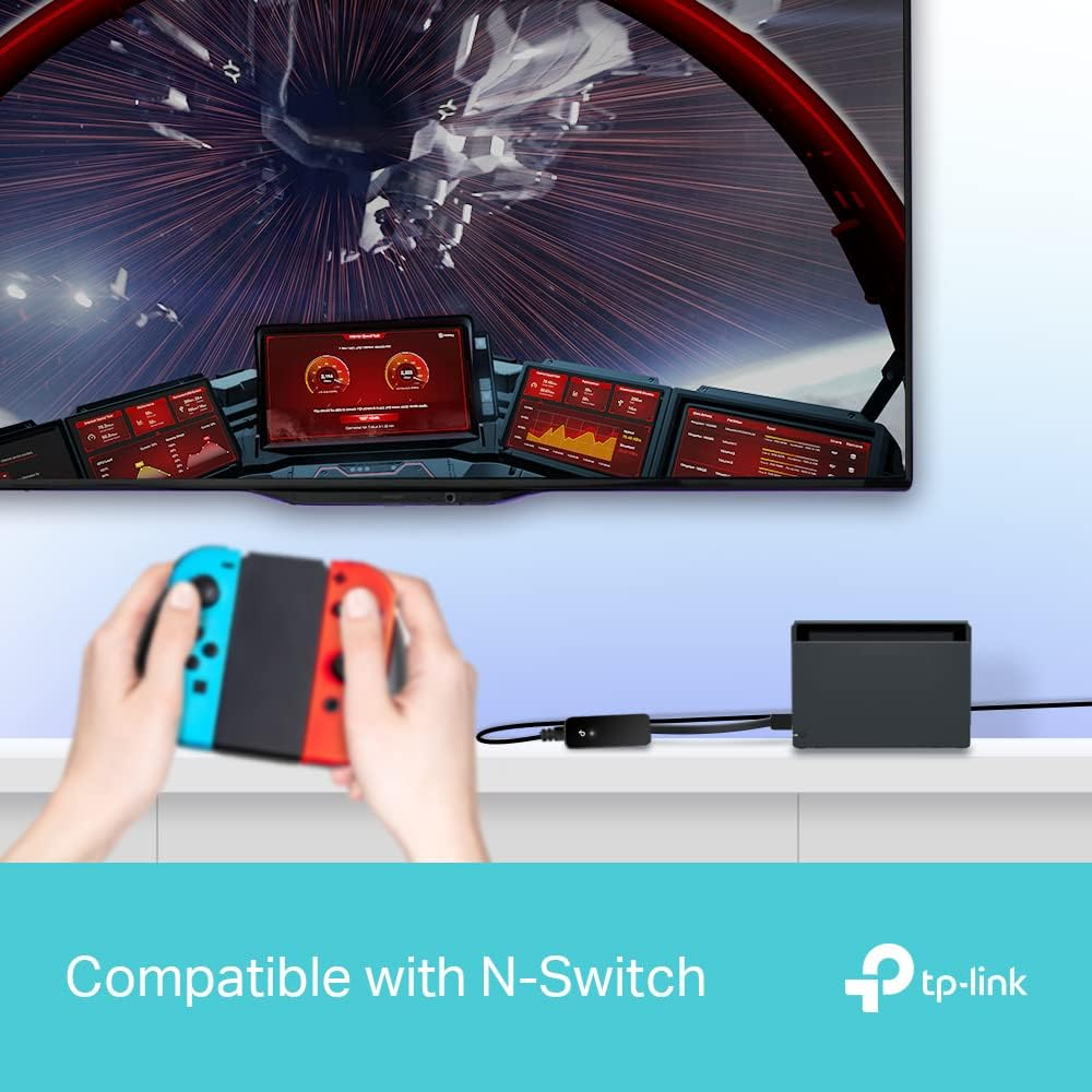 Tp-Link USB 3.0 to Gigabit Ethernet Network Adapter, USB to RJ45 LAN Wired Adapter for Ultrabook, Chromebook, Laptop, Desktop, Plug and Play for Nintendo Switch, Windows 10/8.1, and Linux OS(UE306) (UK Version) image number 4