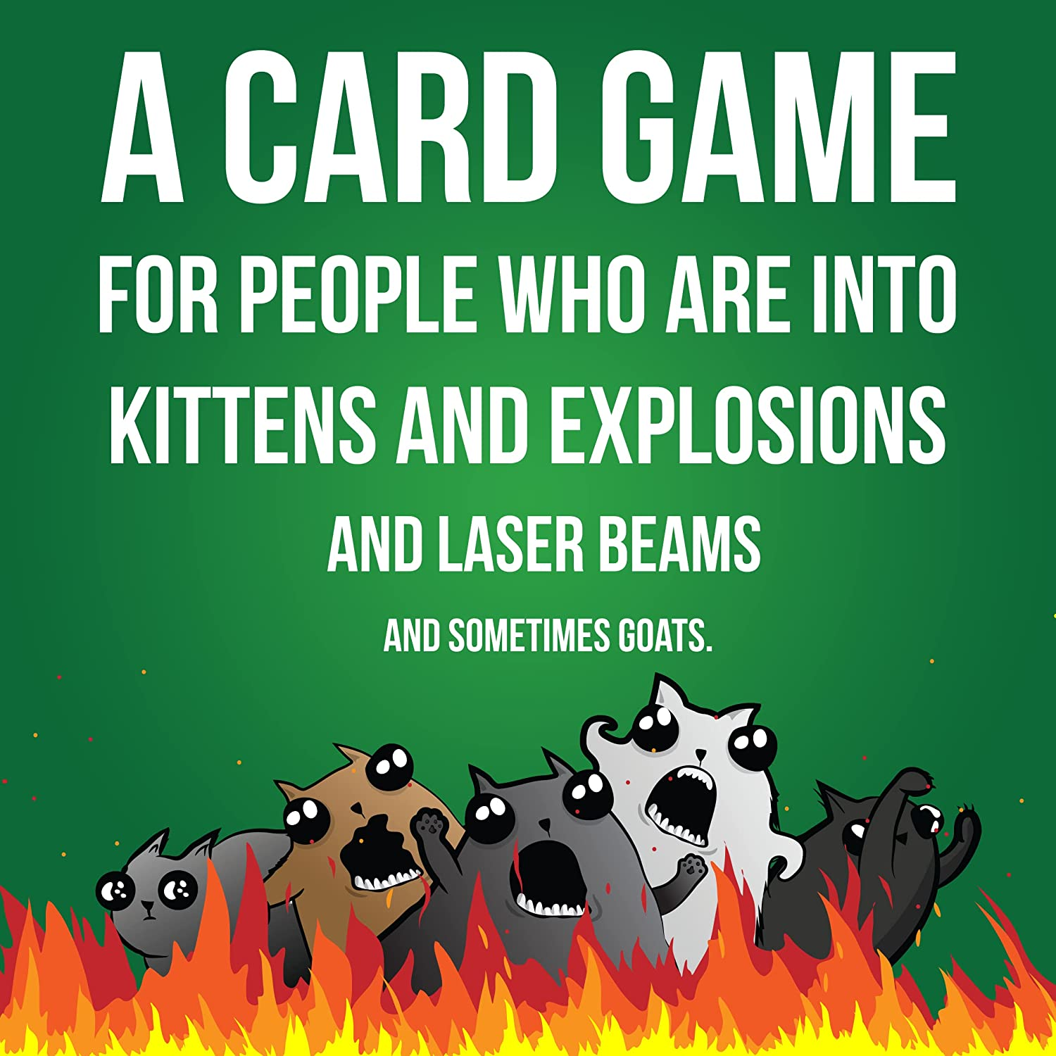Streaking Kittens: This Is the Second Expansion of Exploding Kittens Card Game - Family Card Game - Card Games & Imploding Kittens: This Is the First Expansion of Exploding Kittens Card Game image number 1